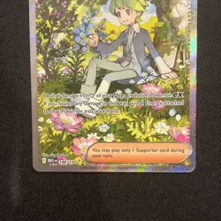 Pokemon TCG Wally’s Compassion Trainer Card Mega Evolution 186/132 - Image 3