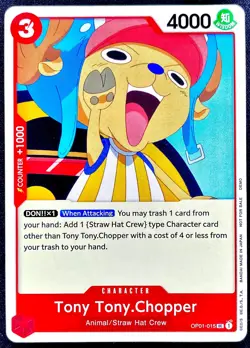 Tony Tony Chopper RARE DEMO NOT FOR SALE DECK ALT ART SSP ONE PIECE TCG MINT - Image 1
