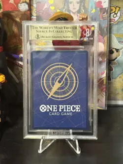 One Piece Monkey D Luffy P-001 25th Anniversary Promo BGS 10 English - Image 2