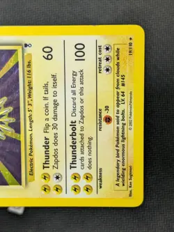 Zapdos 19/110 - Legendary Collection Holo Rare Pokemon TCG NM - Image 5