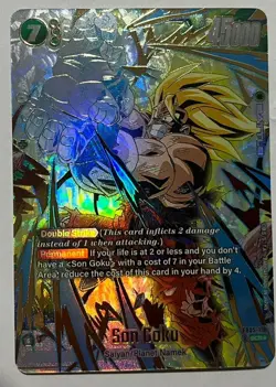Son Goku FB05-119 Alternate Art Secret Rare New Adventure Dragon Ball Super Card - Image 1