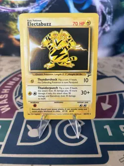 Pokemon TCG Electabuzz Base Set 2 24/130 Regular Unlimited Rare - Image 1