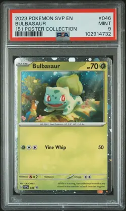 2023 POKEMON SVP EN 151 POSTER COLECTION PROMO PSA 10 PSA 9 SEQ FULL SET - Image 2
