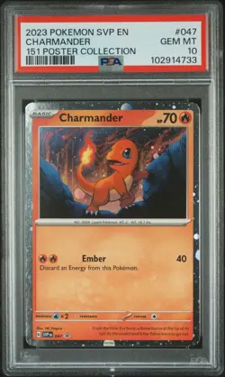 2023 POKEMON SVP EN 151 POSTER COLECTION PROMO PSA 10 PSA 9 SEQ FULL SET - Image 4