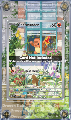 Pokemon Charmander SVP044 Sealed Obsidian Flames ETB Promo Custom Case - Image 2