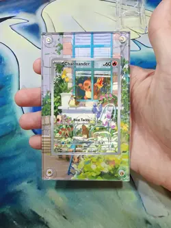 Pokemon Charmander SVP044 Sealed Obsidian Flames ETB Promo Custom Case - Image 4