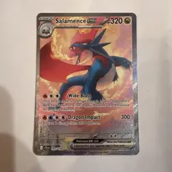 Salamence ex 187/159 Journey Together Pokemon Special Illustration Rare 2025!!! - Image 1