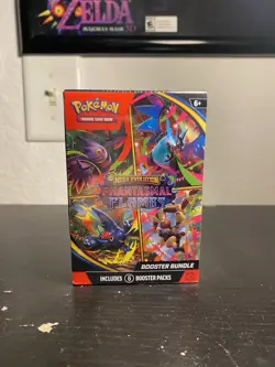 Pokemon TCG: Mega Evolution Phantasmal Flames Booster Bundle Lot of 4 New Sealed - Image 3