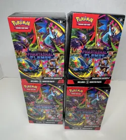Pokemon Mega Evolution Phantasmal Flames Sealed Booster Bundle Boxes LOT OF 4 - Image 1