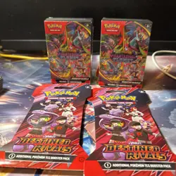 Lot of 4- Pokemon Mega Evolution Phantasmal Flames Booster Bundle Sealed + DR x2 - Image 1