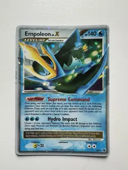 Pokemon Empoleon LV.X DP11 Diamond and Pearl Promo Card - Image 1