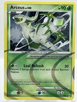 Arceus AR2 Platinum Arceus Holo Secret Rare 2009 Vintage Pokemon TCG Card - Image 1