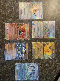 Prismatic Evolutions Pokemon EX Lot "Eeveelutions" NM/MINT 6 Card Lot Holofoils - Image 1