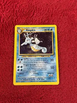 Kingdra 8/111 Neo Genesis Holo Wotc Pokemon Card Lp+ - Image 1