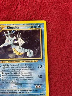 Kingdra 8/111 Neo Genesis Holo Wotc Pokemon Card Lp+ - Image 2