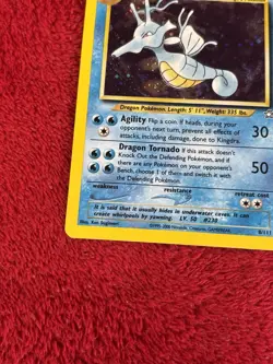 Kingdra 8/111 Neo Genesis Holo Wotc Pokemon Card Lp+ - Image 4