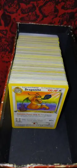 Pokemon X300 Plus Card Collection Mixed Sets Used Storage Unit Find - Image 1