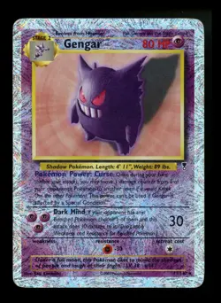 Gengar 11/110 Legendary Collection 2002 Reverse Holo Pokemon Card - Image 1