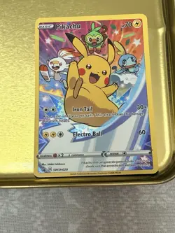 Pikachu SWSH020 SWSH: Sword & Shield Promo Cards Holo - Image 1