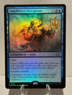 Amphibian Downpour 51 R Modern Horizons 3 FOIL NM MTG - Image 1