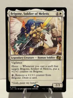 Brigone, Soldier of Meletis (Anime) 30 R Foundations Jumpstart NM MTG - Image 1