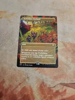 Forbidden Orchard Borderless Double Masters 2022 MTG NM - Image 1