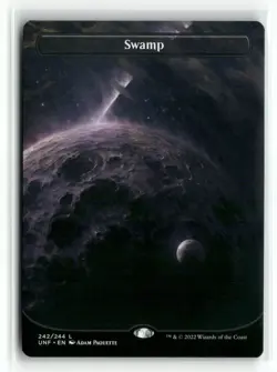 Swamp 242 Borderless Unfinity UNF MTG Magic - Image 1