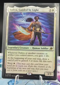 Haliya, Guided by Light MTG Edge of Eternities R 0019 NM FOIL - Image 1