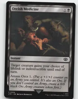 Orcish Medicine #104 Magic_the_gathering The Lord of the Rings Near Mint - Image 1