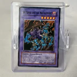 Yu-Gi-Oh Reaper On The Nightmare PGD-078 1st Editin Super Rare Card - MP - Image 1