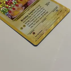 Pikachu Birthday 25th Celebrations Holo Black Star Promo 24 Pokemon TCG Card - Image 3