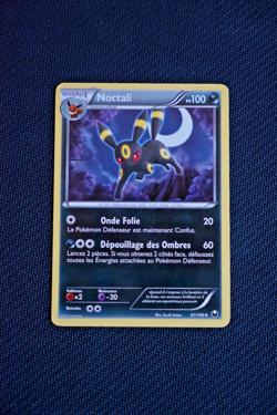 Carte Pokemon Noctali 61/108 Explorateurs Obscurs FR TBE - Image 1