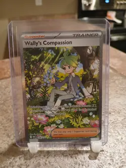Pokemon TCG Wally's Compassion Special Illustration Rare Mega Evolution 186/132 - Image 1
