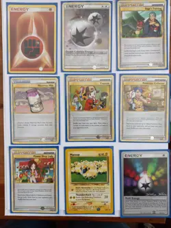 Vintage Pokemon Collection 28 Cards from 2007-2010 Been in Storage for Years NM - Image 1