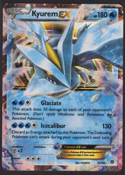 Kyurem EX 25/98 Holo Rare EX Ancient Origins Pokemon NM - Image 1