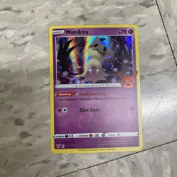 Mimikyu 081/189 Holo Trick or Trade BOOster Halloween Pokemon TCG NM - Image 1