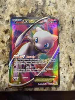 Mew EX Full Art 120/124 Ultra Rare BW Dragons Exalted Pokemon TCG - Image 1