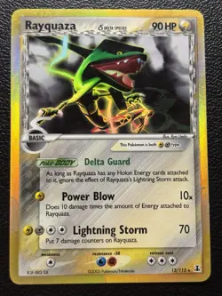 Pokemon TCG Rayquaza (Delta Species) 13/113 Delta Species Holo MP - Image 1