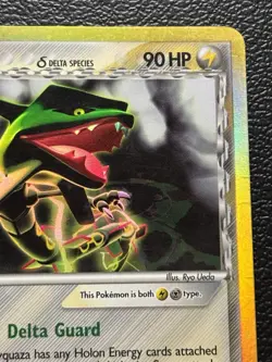 Pokemon TCG Rayquaza (Delta Species) 13/113 Delta Species Holo MP - Image 2