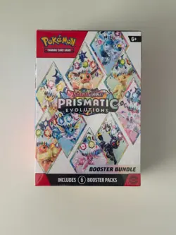 Pokemon TCG Prismatic Evolutions Booster Bundle - Lot of 4 - Factory Sealed - Image 1