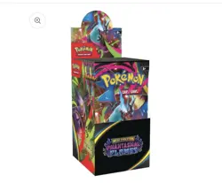 Pokemon TCG: Mega Evolution-Phantasmal Flames Booster Display (18 Packs) Spanish - Image 1
