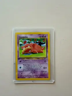 Pokemon Neo Genesis Slowpoke First Edition - Image 1