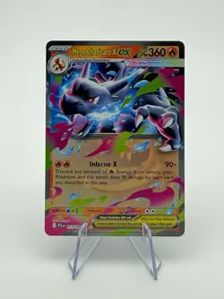 Pokemon TCG Mega Charizard X ex 013/094 Double Rare Phantasmal Flames PFL NM - Image 1