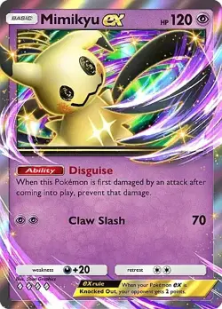 Pokemon TCG Pocket Mimikyu Ex Fantastical Parade - Image 1