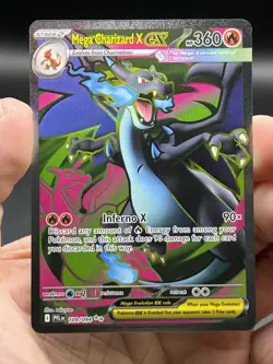 Pokemon Mega Charizard X ex 109/094 Phantasmal Flames Ultra Rare Full Art NM - Image 3