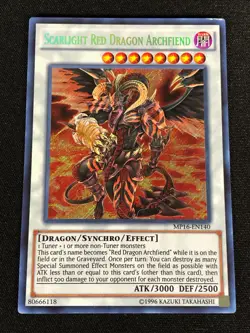 Yugioh Scarlight Red Dragon Archfiend MP16-EN140 Secret (LP) - Image 1