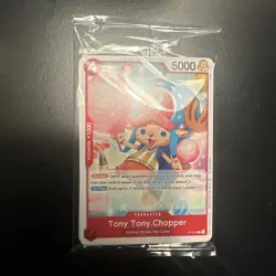 One Piece Promos (Gol D Roger Promo P-101 to P-107 Card English) SEALED IN HAND - Image 1