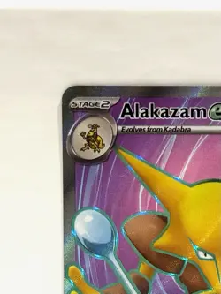 Alakazam EX 188/165 Scarlet & Violet-151 Holo Ultra Rare Pokemon Card TCG NM - Image 2