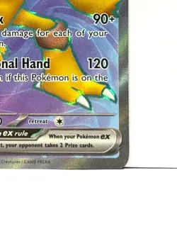 Alakazam EX 188/165 Scarlet & Violet-151 Holo Ultra Rare Pokemon Card TCG NM - Image 5