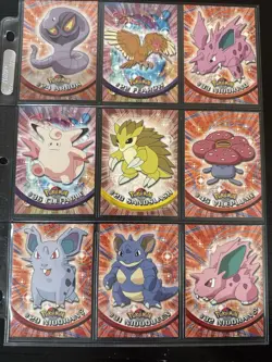 Vintage Pokemon Topps Chrome & TV Animation Card Lot (25) – 1999 Topps - Image 1
